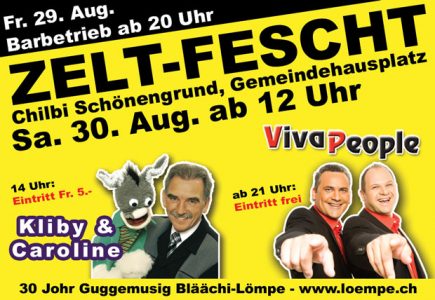 Zelt-Fescht 2014