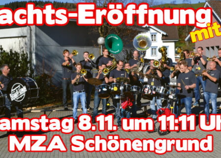 Fasnachts-Eröffnung am 8. Nov. 2025